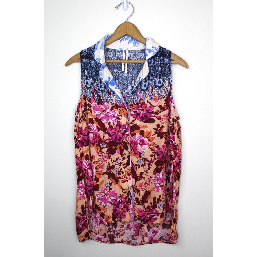 By Anthropologie Buttondown Tank - image 5